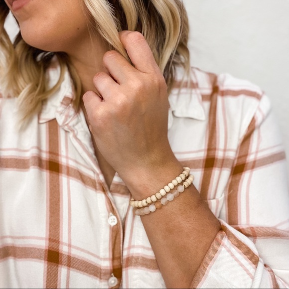Amabilis Shop Jewelry - Abigail Diffuser Bracelet Stack